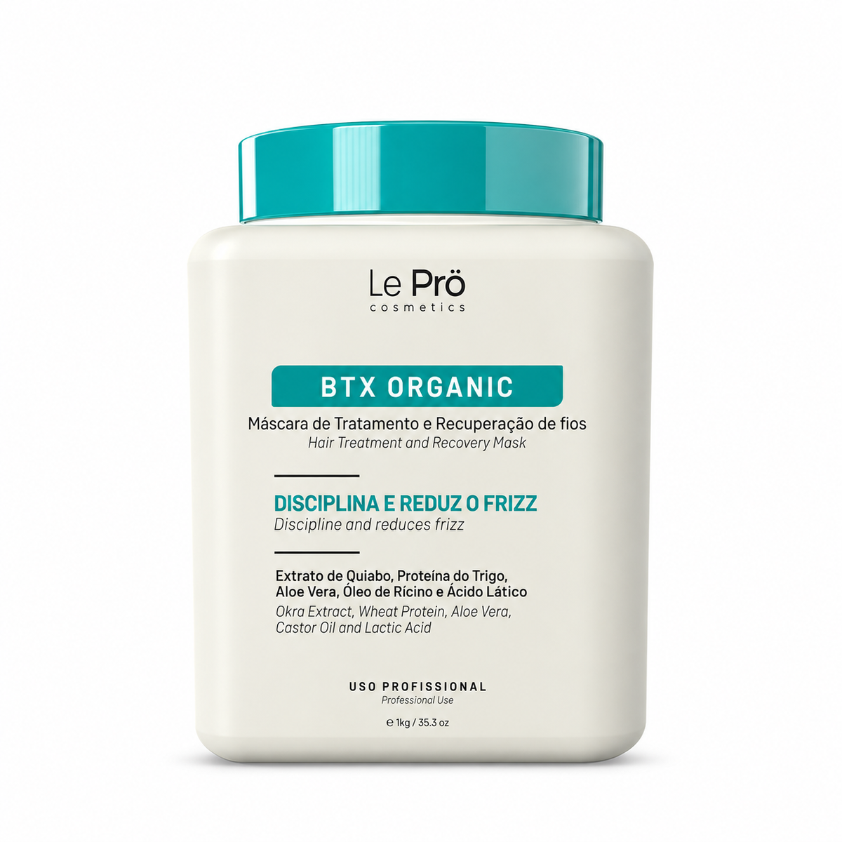 BTX Single Pass Formaldehyde FREE Smoothing & Frizz Control Mask 1kg